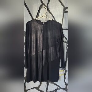 Kasper Black Cardigan Jacket